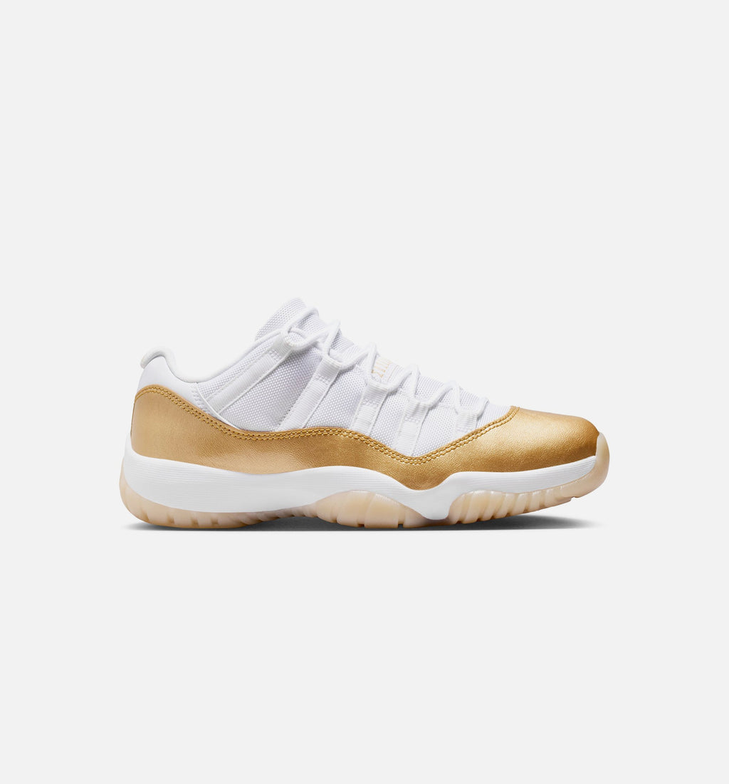 Air Jordan 11 Retro Low Mother's Day Women's – White/Metallic Gold/Team Gold
