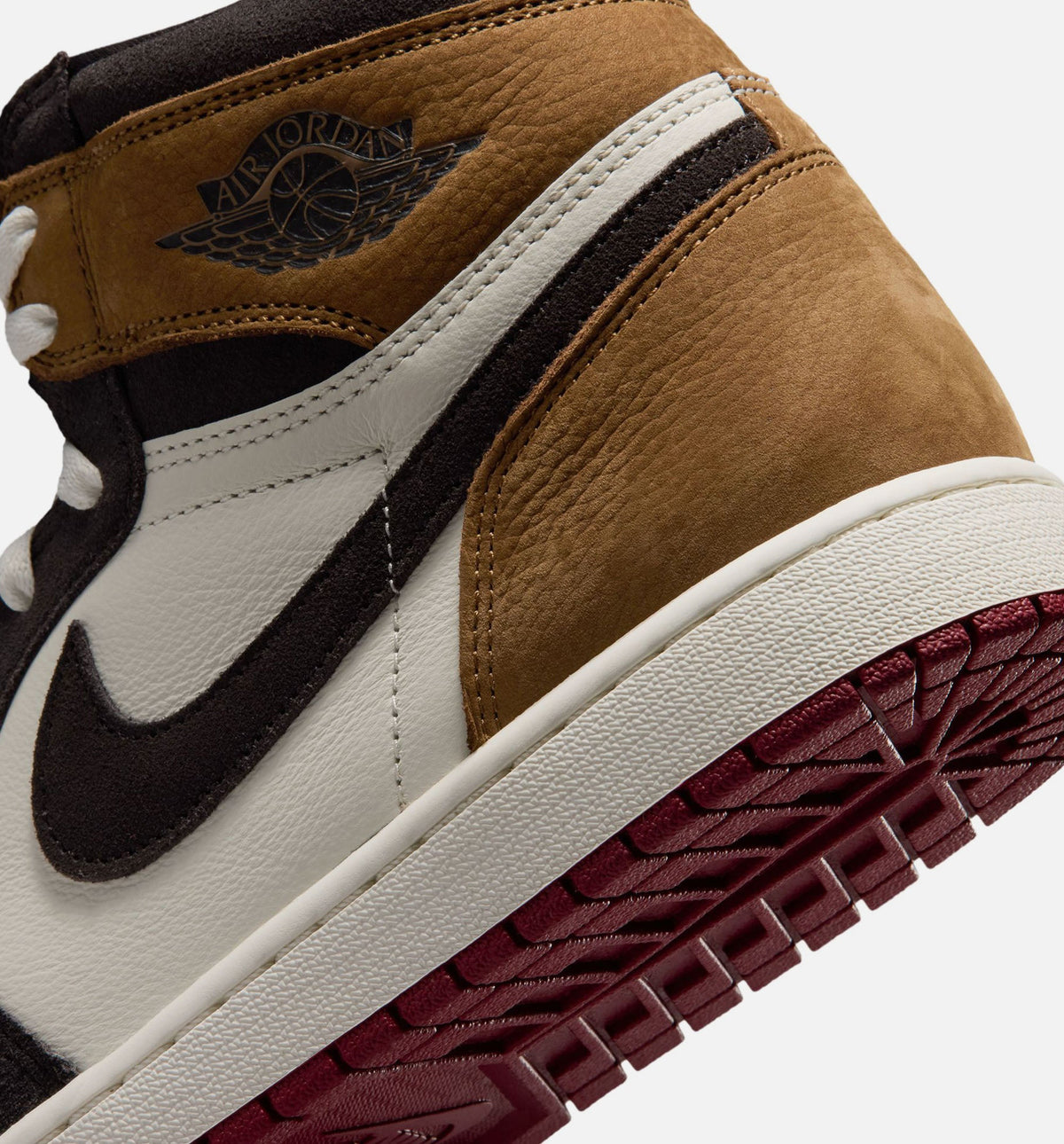 Air Jordan 1 Retro High OG Love Letter Men's – Shadow Brown/Team Red/Light British Tan