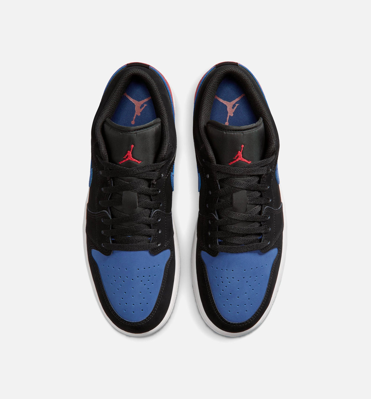Air Jordan 1 Low Men's – Black/Summit White/True Blue/Varsity Red