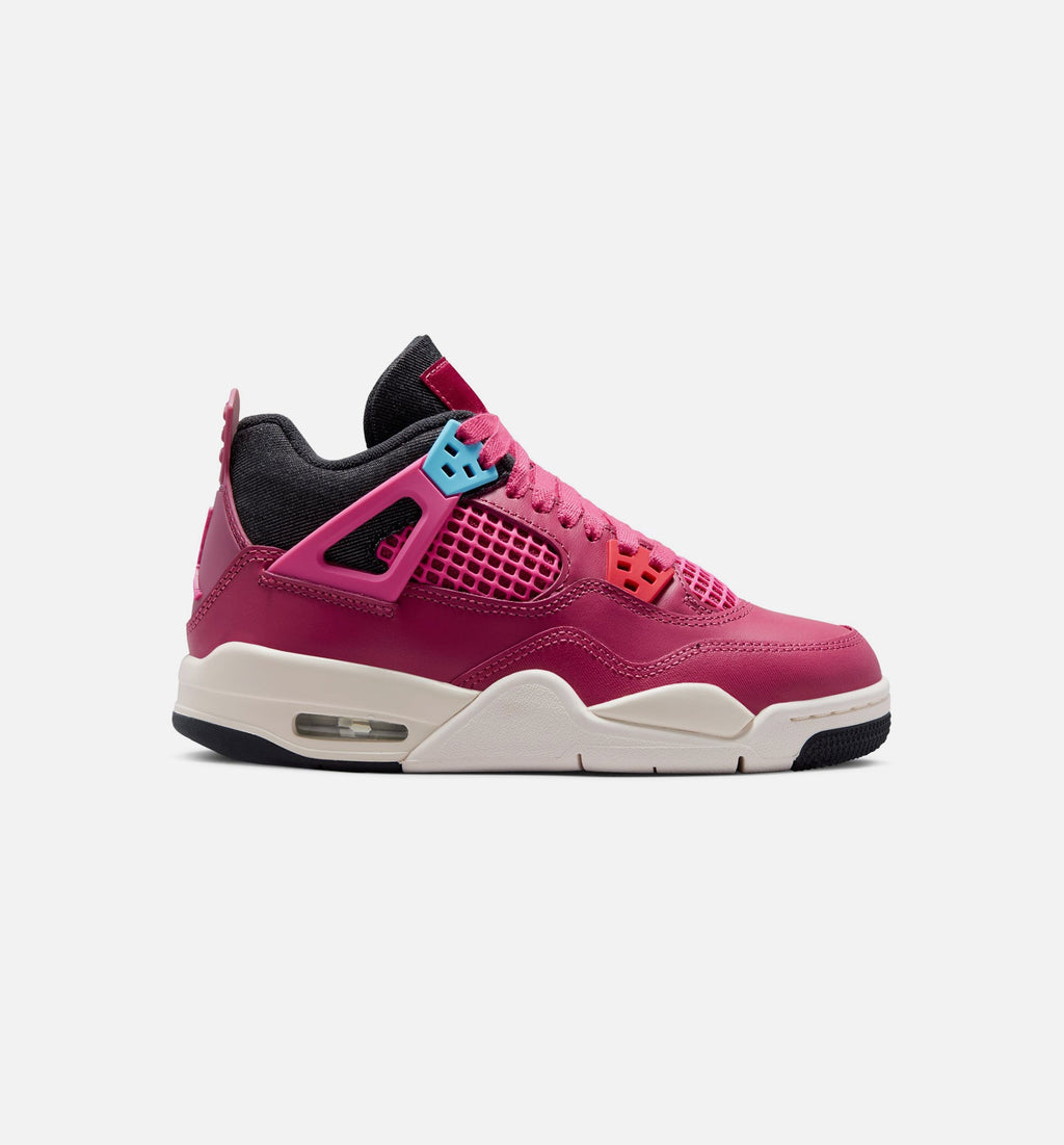 Air Jordan 4 Retro She's a Star Grade School – Sweet Beet/Desert Pink/Off Noir/Chalk