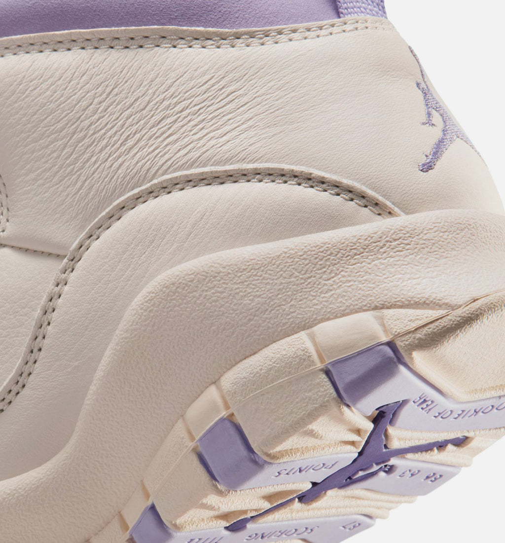 Air Jordan 10 Retro Hydrangeas Women's – Chalk/Hydrangeas/Wild Grape