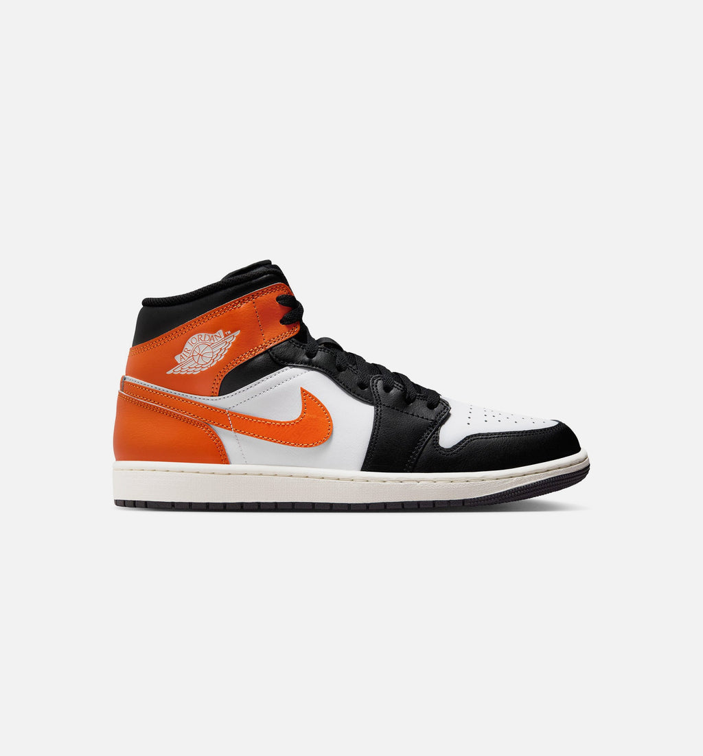 Air Jordan 1 Mid Men's – Starfish/White/Sail/Black
