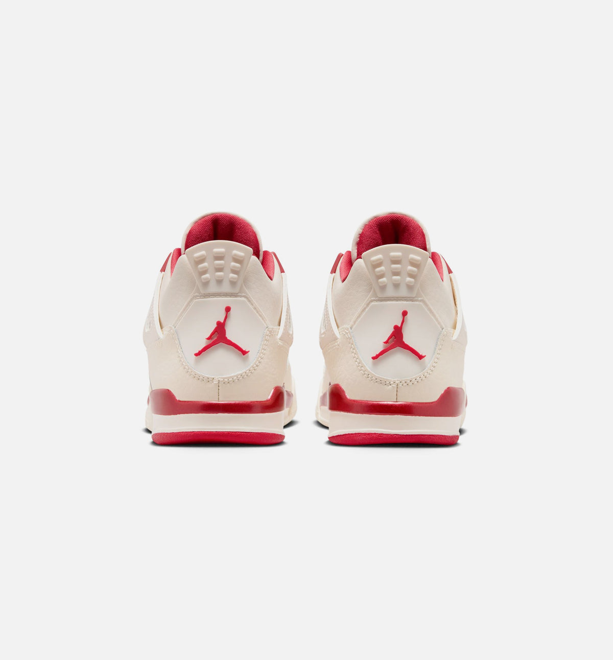 Air Jordan 4 Retro Valentine's Day Preschool – Pale Ivory/Sierra Red/Tough Red