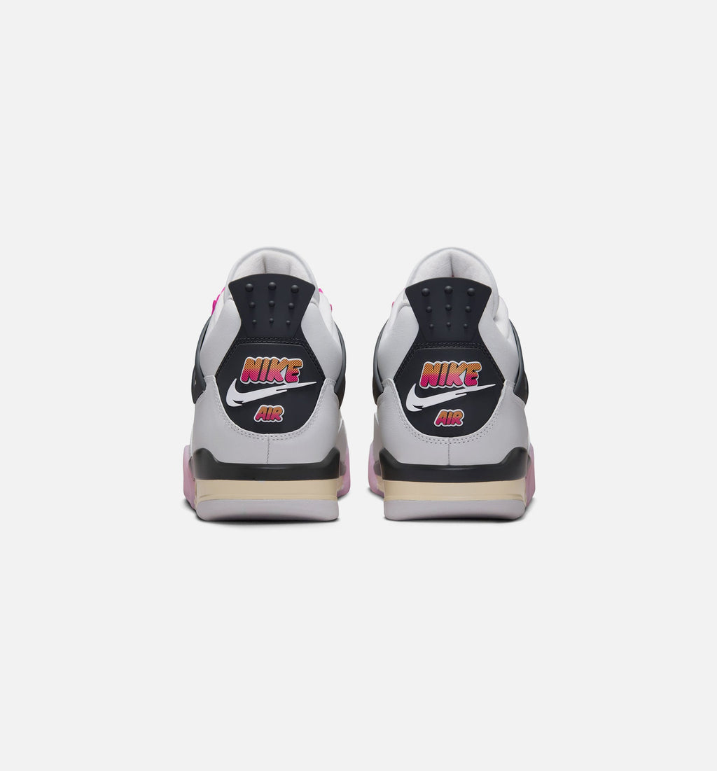 Air Jordan 4 Retro Comic Men's – Off White/Fire Pink/Anthracite