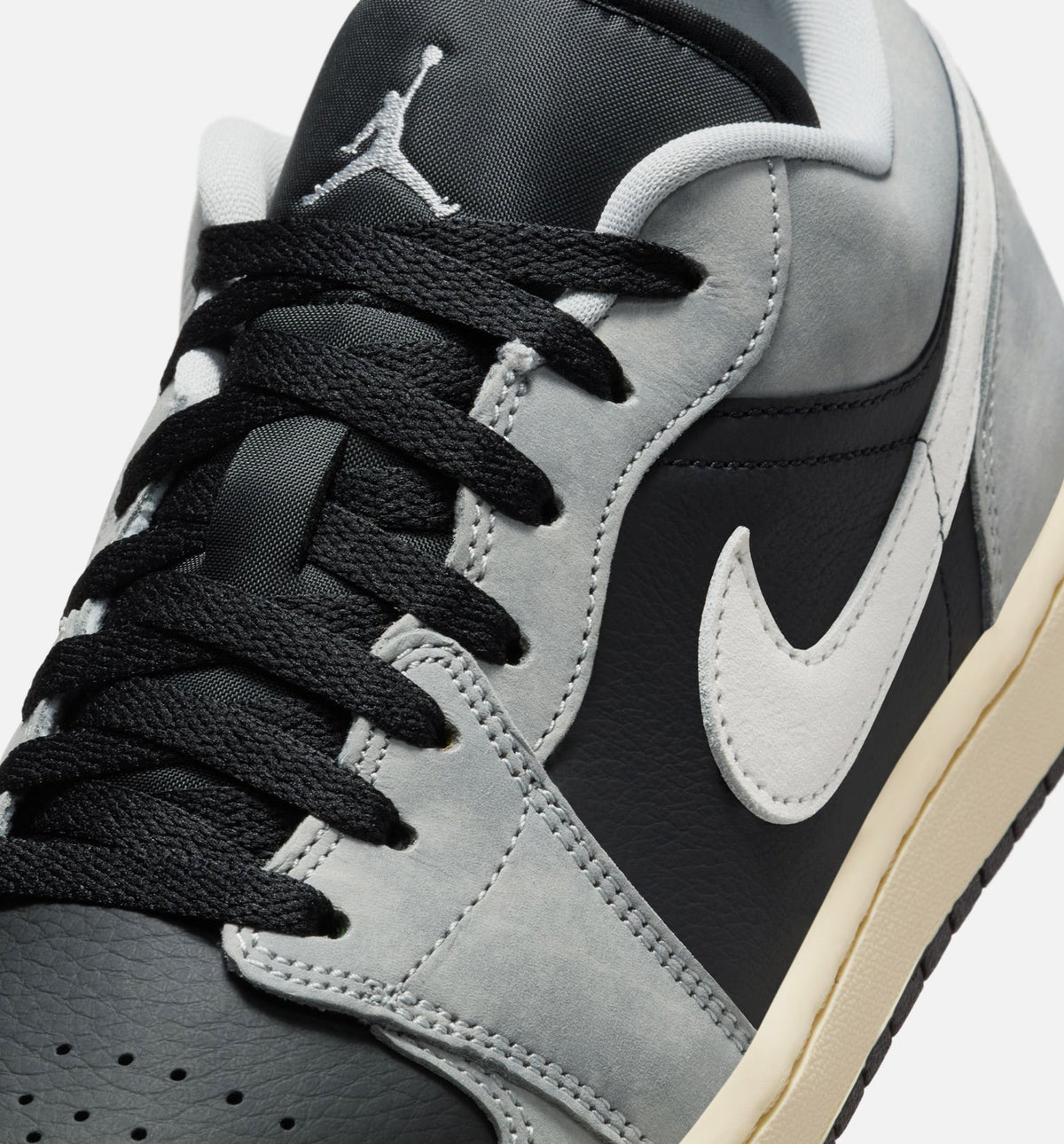 Air Jordan 1 Low SE Men's – Light Smoke Grey/White/Off Noir