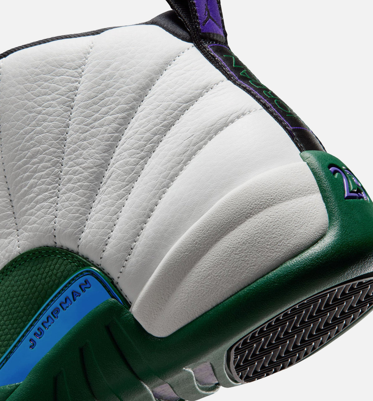 Air Jordan 12 Retro Idols Become Rivals Men's – Summit White/Gorge Green/Fierce Purple