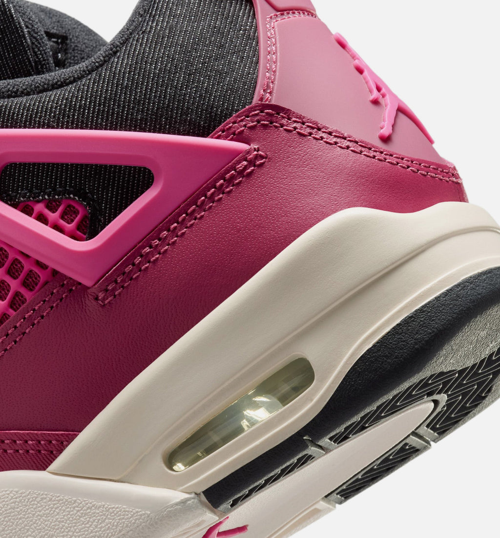 Air Jordan 4 Retro She's a Star Grade School – Sweet Beet/Desert Pink/Off Noir/Chalk
