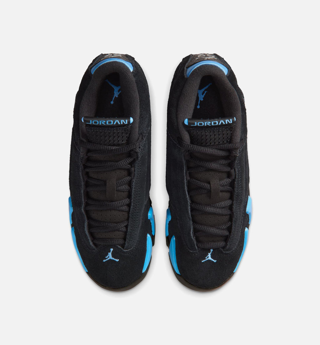 Air Jordan 14 Retro Black University Blue Grade School – Black/White/University Blue