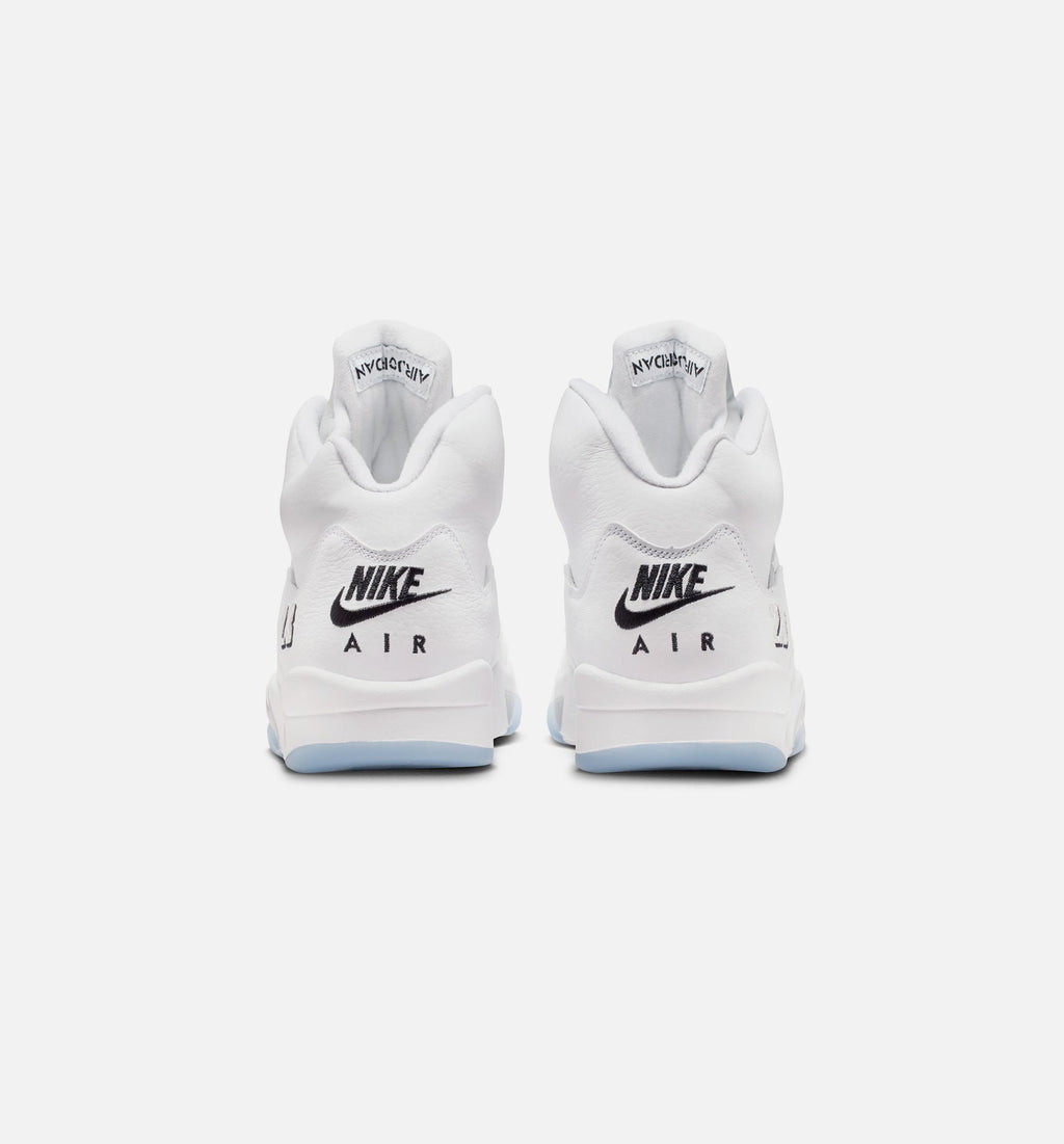 Air Jordan 5 Retro OG White Metallic Men's – White/Metallic Silver/Black