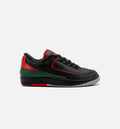 Air Jordan 2 Retro Low Christmas Grade School – Black/Fire Red/Cement Grey