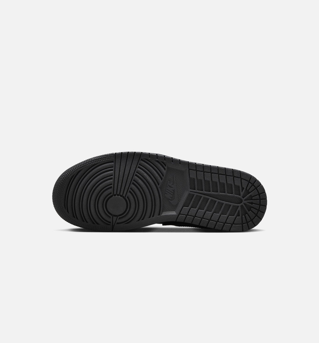 Air Jordan 1 Low Patent Elephant Women's – Black/White/Metallic Silver
