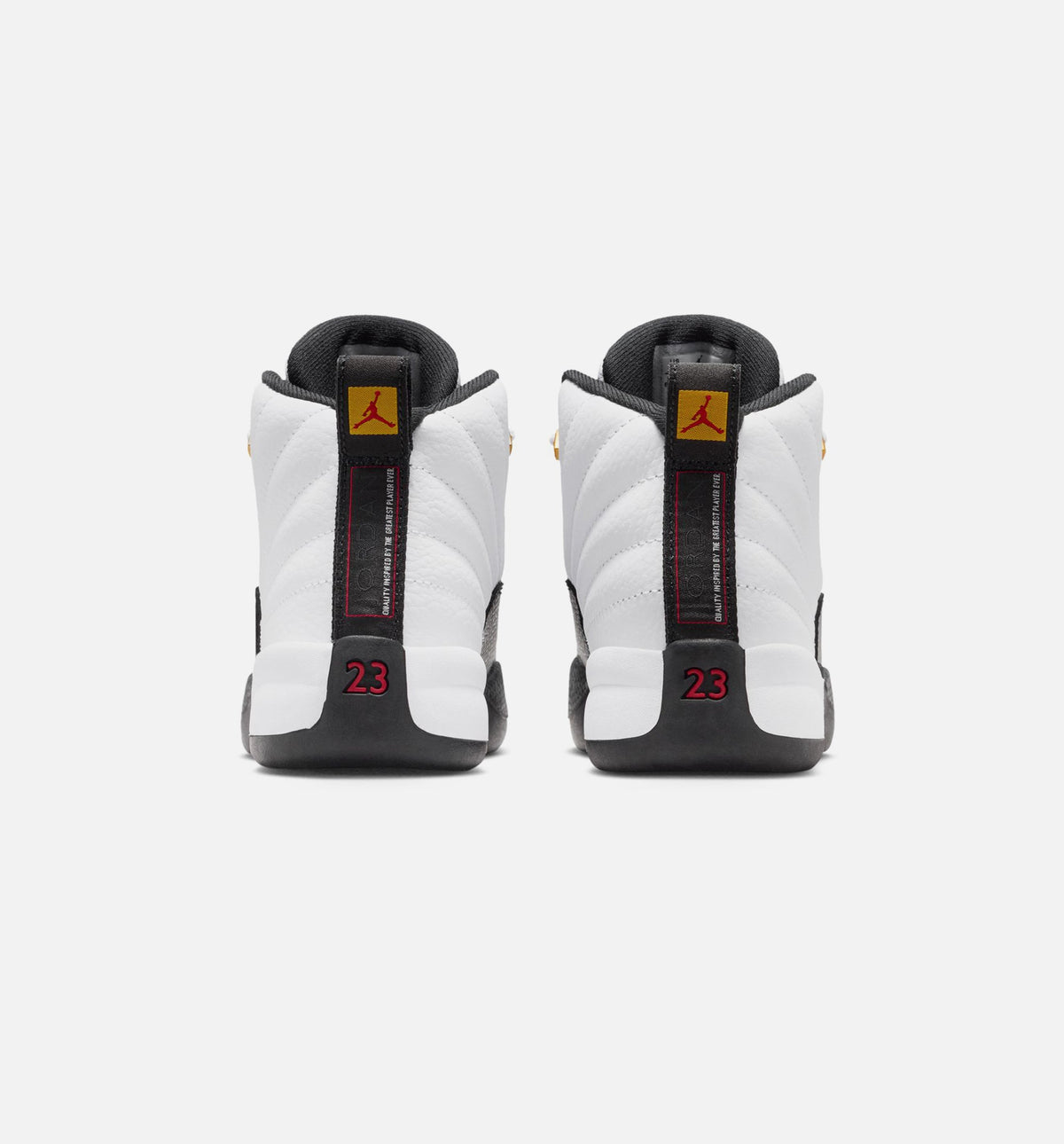 Air Jordan 12 Retro Taxi Infant/Toddler – White/Black/Taxi