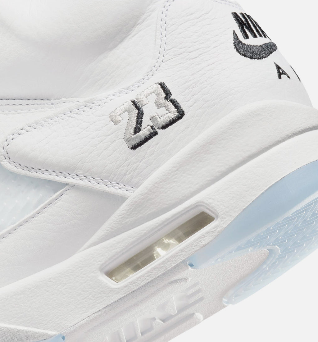 Air Jordan 5 Retro OG White Metallic Men's – White/Metallic Silver/Black