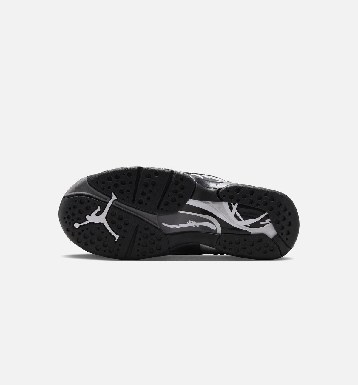 Air Jordan 8 Retro Chrome Black and Light Graphite Grade School – Black/White/Light Graphite
