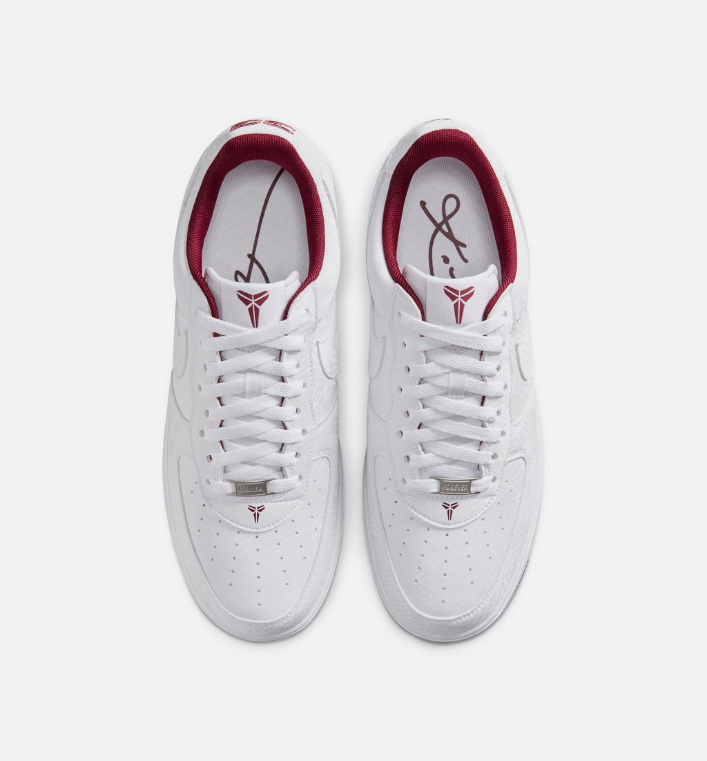 Kobe x Air Force 1 Low Merion Men's – White/Team Red