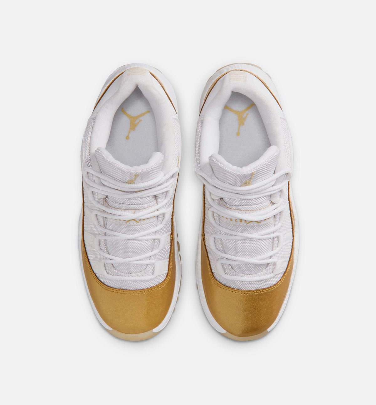 Air Jordan 11 Retro Low Mother's Day Preschool – White/Metallic Gold/Team Gold