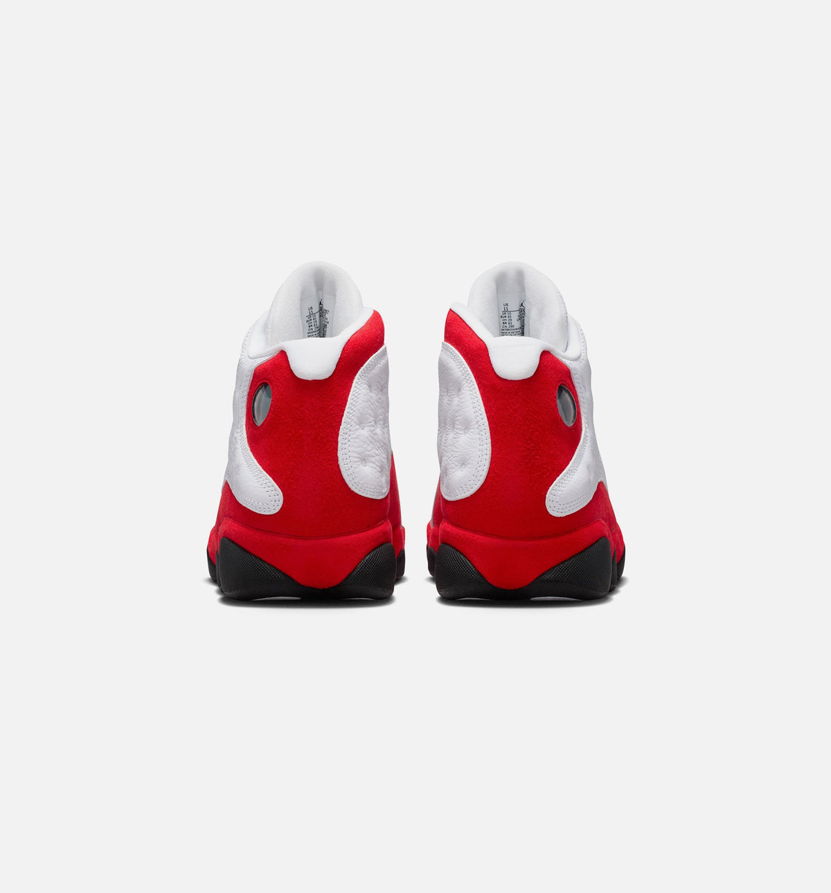Air Jordan 13 Retro White and University Red Men's – White/Black/True Red