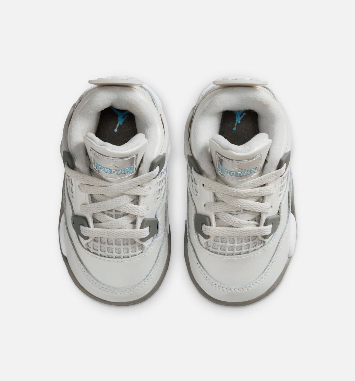 Air Jordan 4 Retro Blue Chill Infant/Toddler – Photon Dust/Blue Chill/Flat Pewter/White/Blue Tint