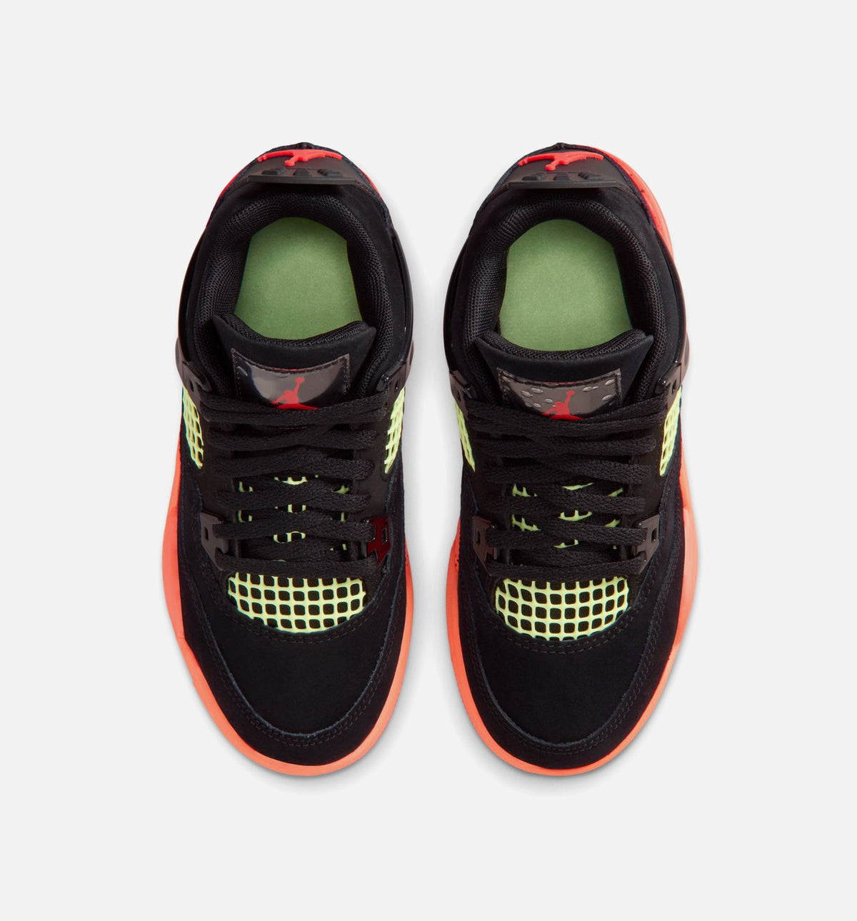 Air Jordan 4 Retro Black Infrared 23 Preschool – Black/Infrared 23/Bright Mango