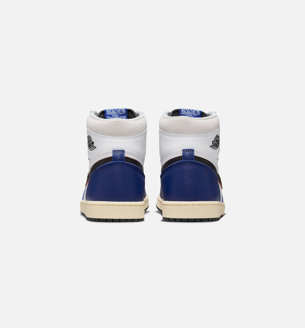 Air Jordan 1 Retro High OG Rare Air Men's – White/Black/Neutral Grey/Deep Royal Blue