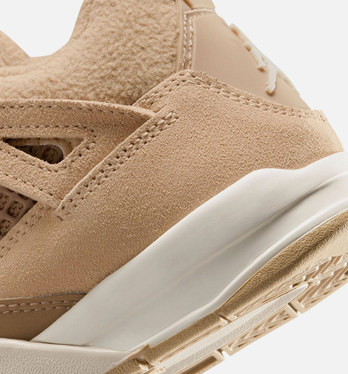 Air Jordan 4 Retro Cozy Girl Preschool – Hemp/Light Orewood Brown