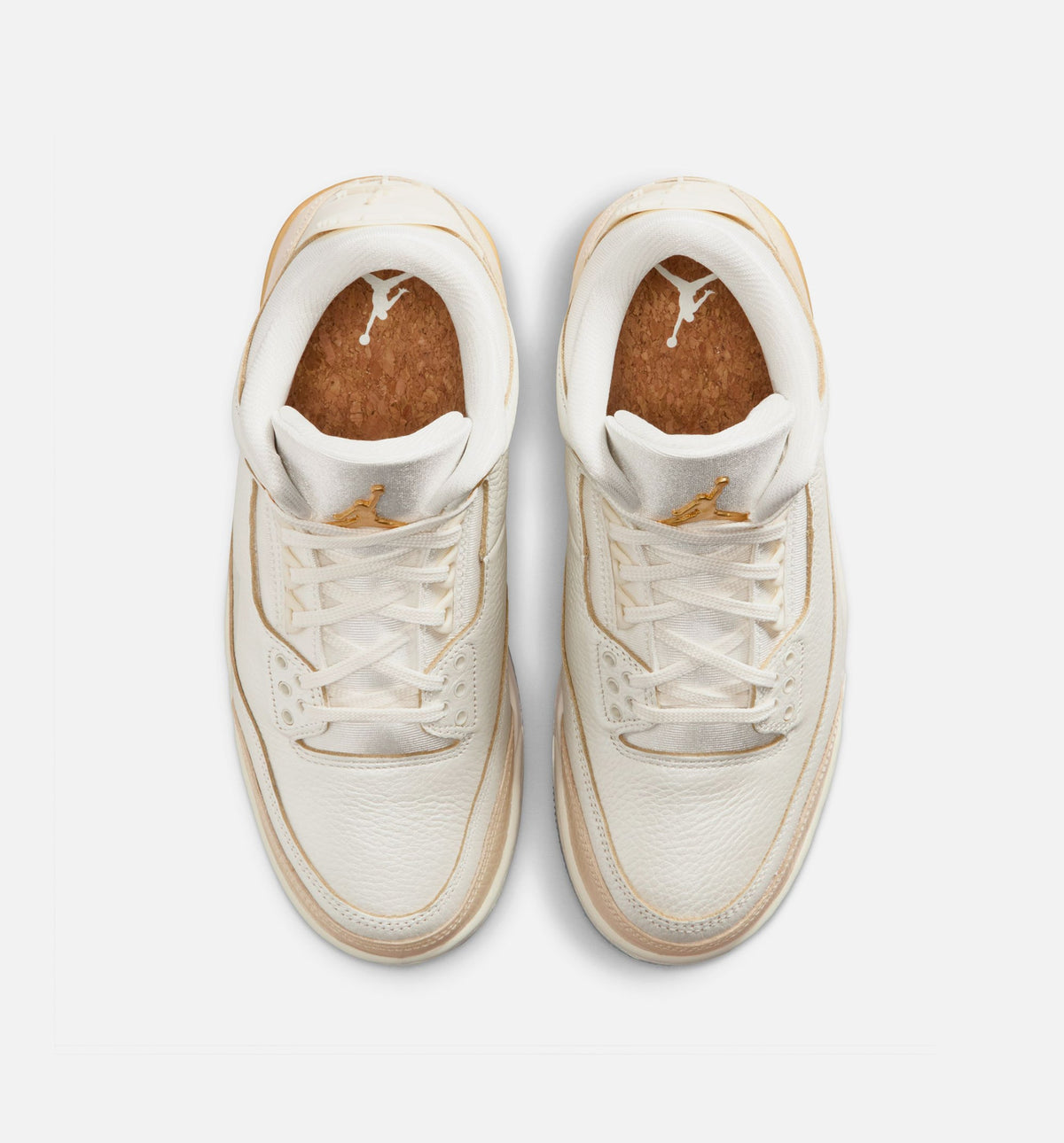 Air Jordan 3 Retro Sail and Pale Ivory Women's – Sail/Team Gold/Pale Ivory/Metallic Gold/Ice