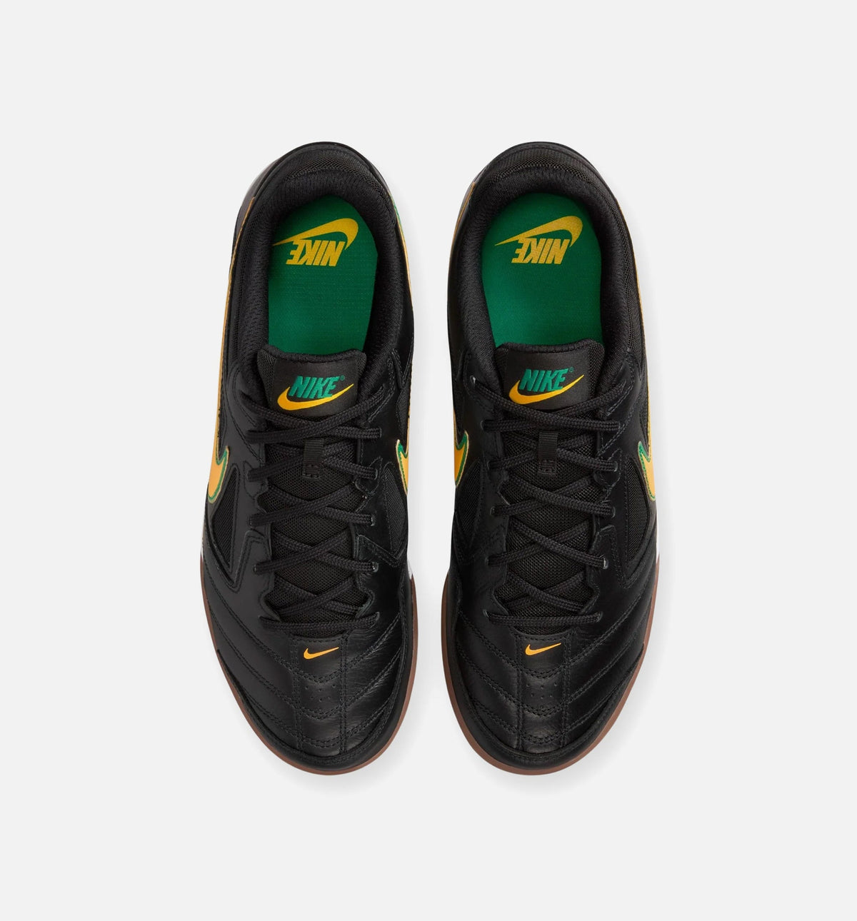 Gato Brasil Men's – Black/White/Gum Dark Brown/Varsity Maize