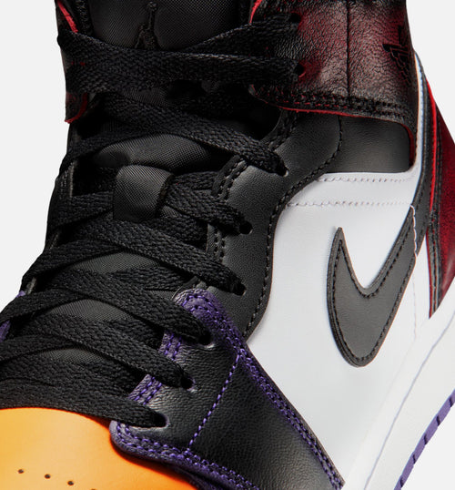 Air Jordan 1 Mid SE Men's – True Red/White/Court Purple/Black