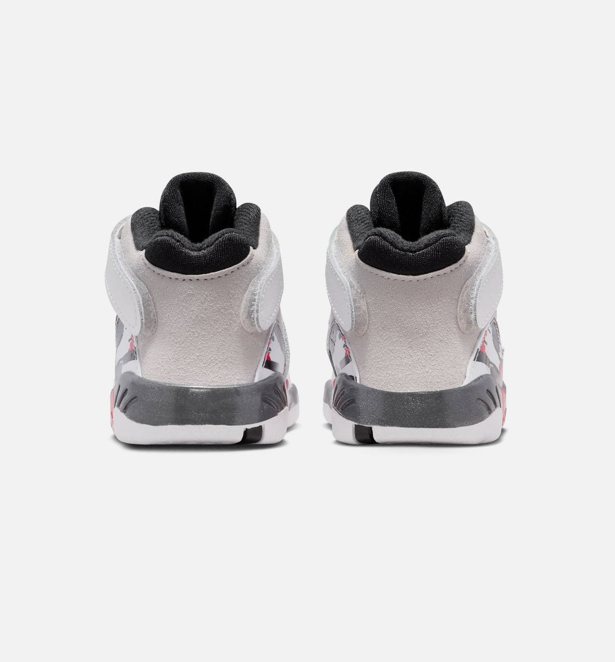 Air Jordan 8 Retro White and True Red Infant/Toddler – White/Black/True Red