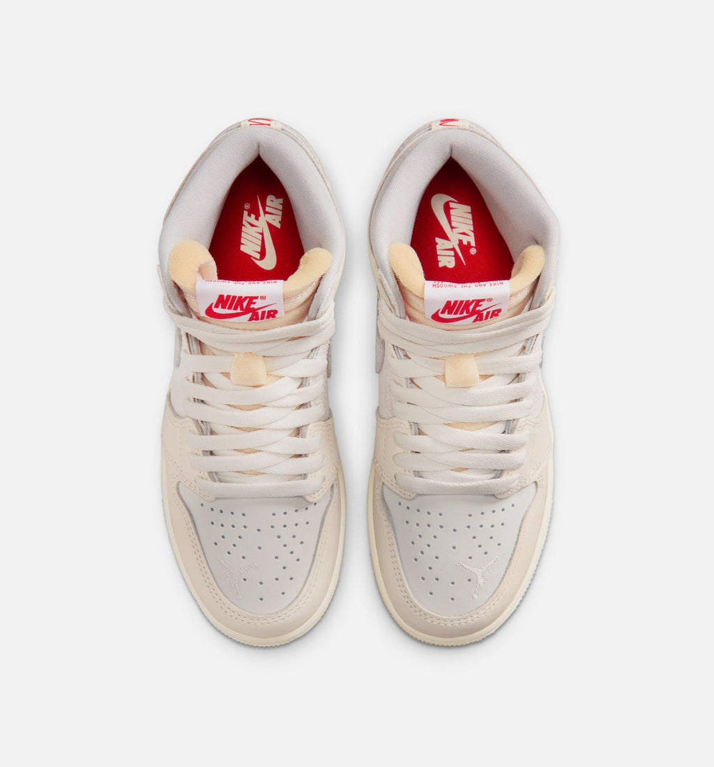 Air Jordan 1 Retro High OG Grade School – Sail/University Red/Pale Ivory/Coconut Milk/Phantom