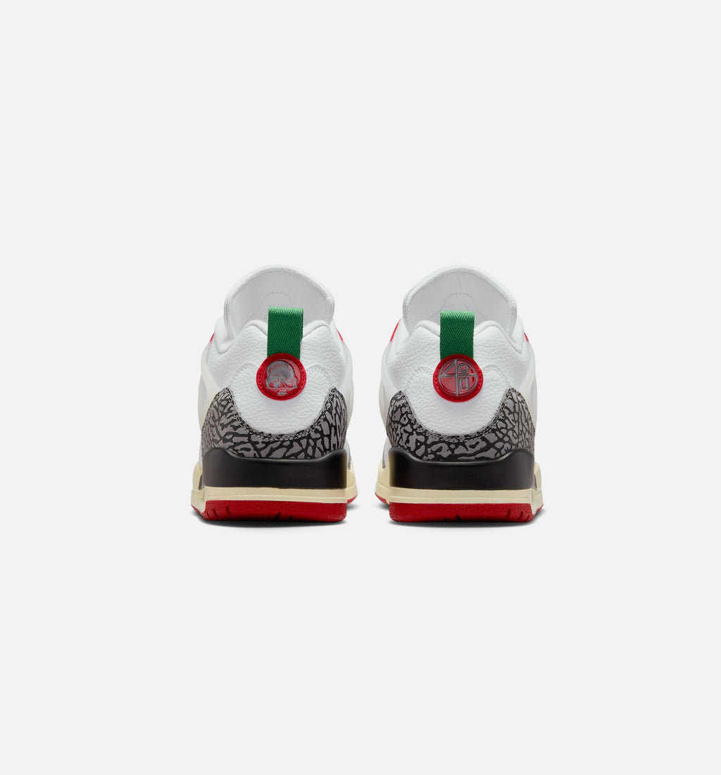Spizike Low Men's – White/Black/Sail/Varsity Red