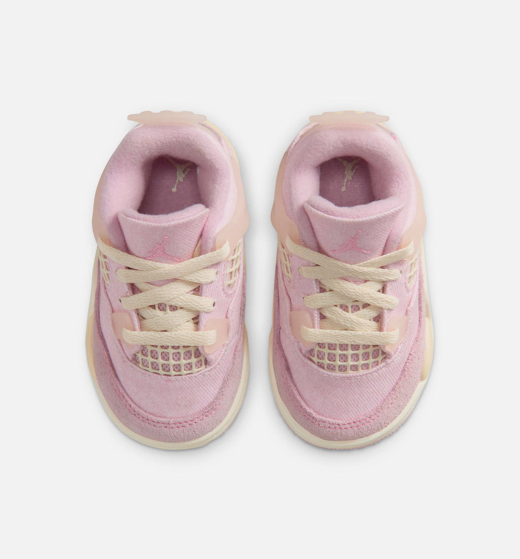 Air Jordan 4 Retro Pink Pearl and Iced Carmine Infant/Toddler – Iced Carmine/Coconut Milk/Anthracite/Muslin/Pinksicle