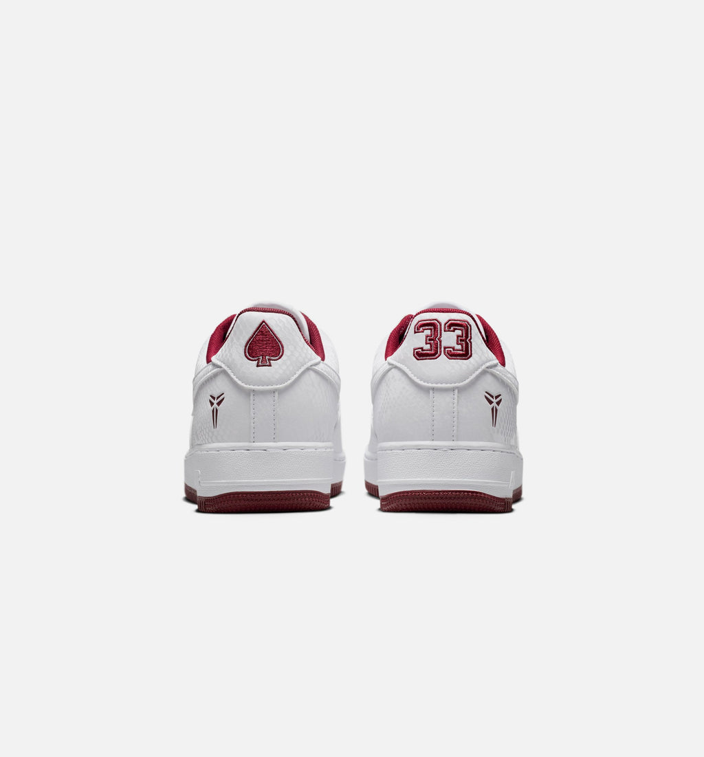 Kobe x Air Force 1 Low Merion Men's – White/Team Red