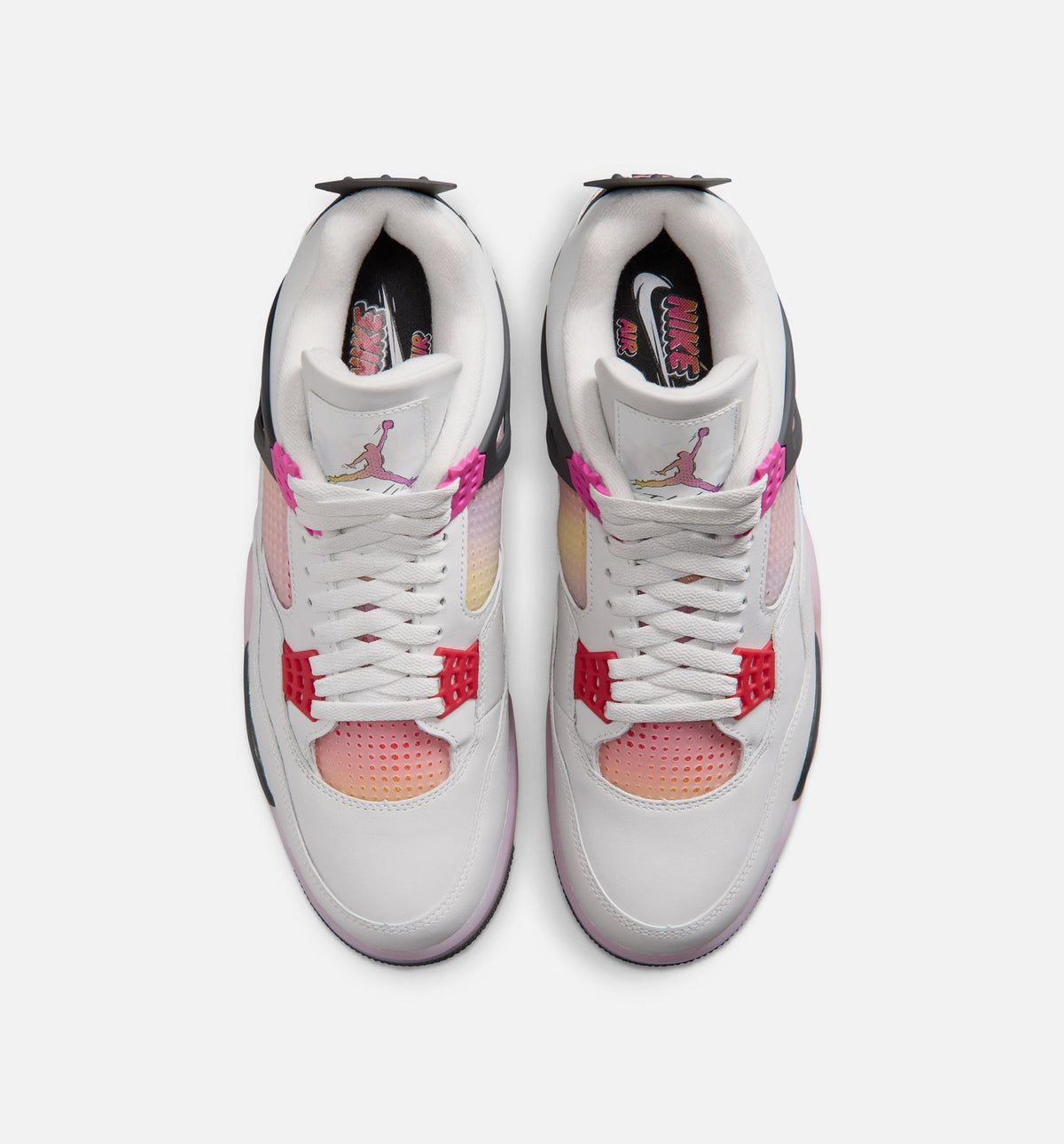 Air Jordan 4 Retro Comic Men's – Off White/Fire Pink/Anthracite