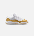 Air Jordan 11 Retro Low Mother's Day Preschool – White/Metallic Gold/Team Gold