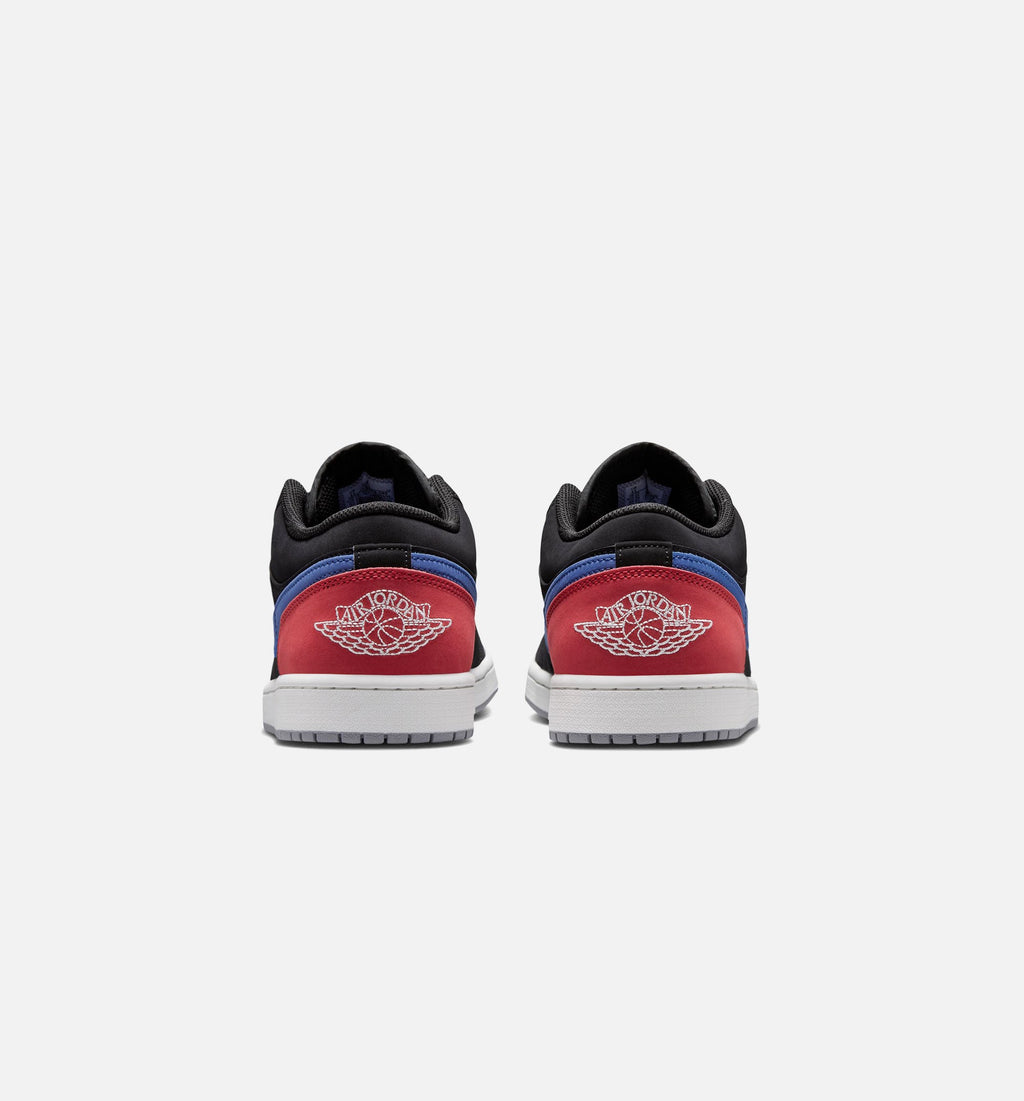 Air Jordan 1 Low Men's – Black/Summit White/True Blue/Varsity Red