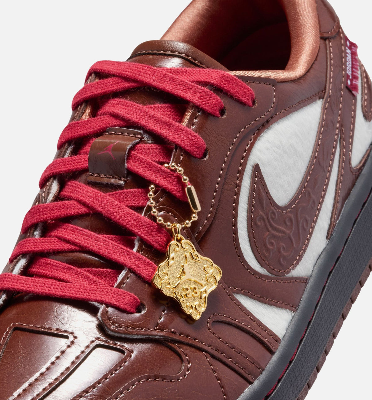 Air Jordan 1 Low Lunar New Year Women's – Light Chocolate/Light Chocolate/Black