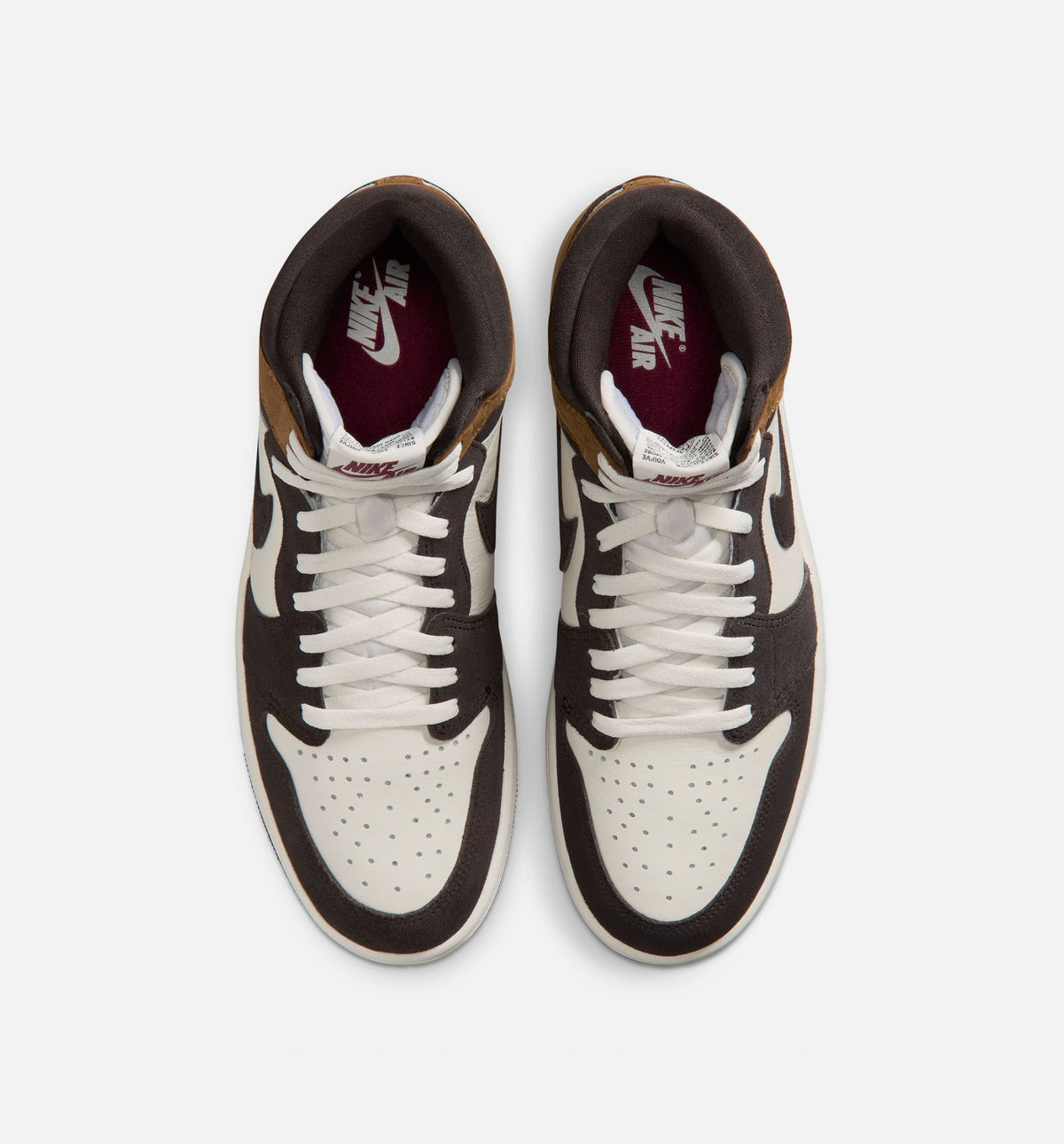 Air Jordan 1 Retro High OG Love Letter Men's – Shadow Brown/Team Red/Light British Tan