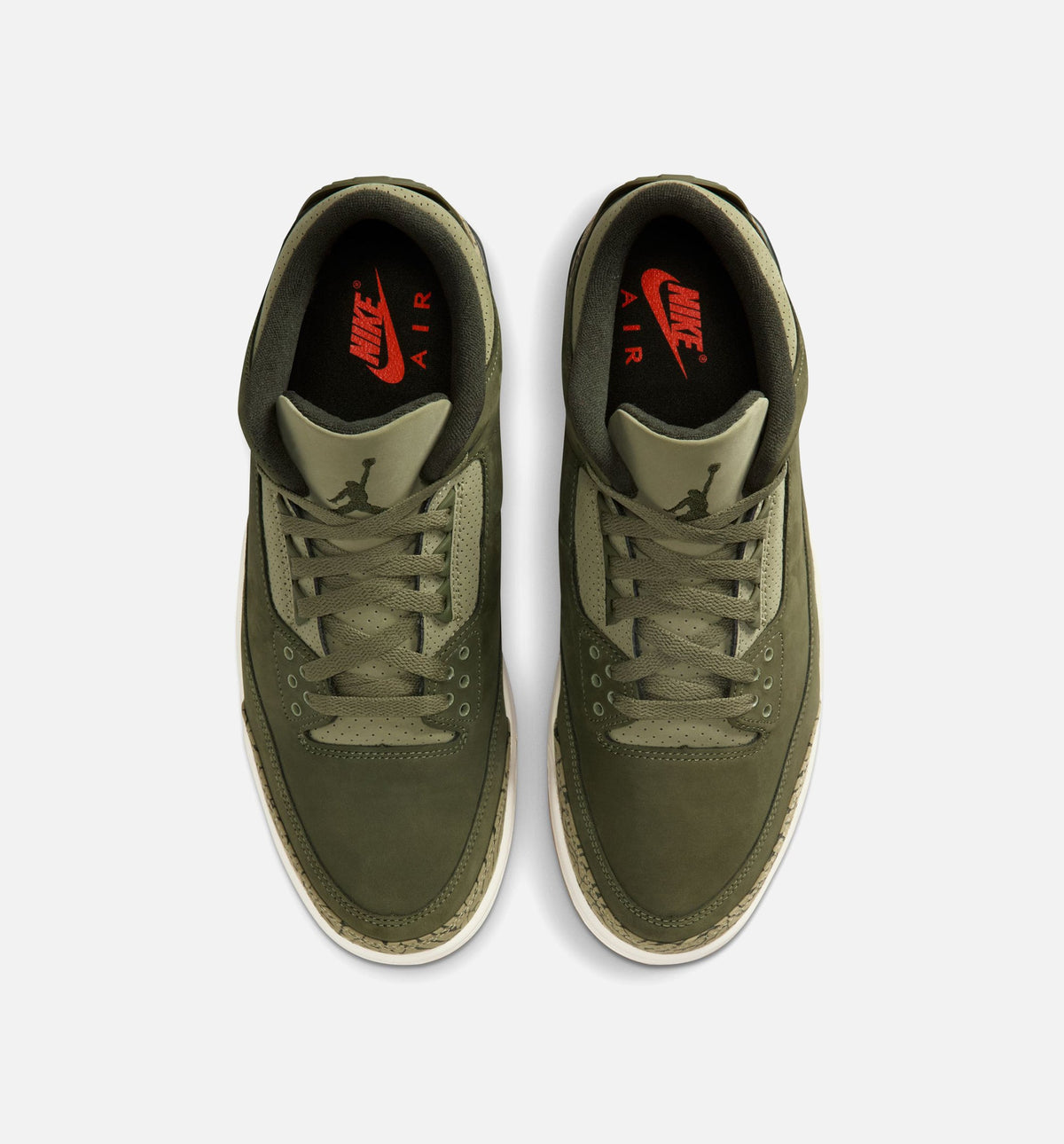 Air Jordan 3 Retro Medium Olive Men's – Medium Olive/Sequoia/Neutral Olive/Sail/Total Crimson