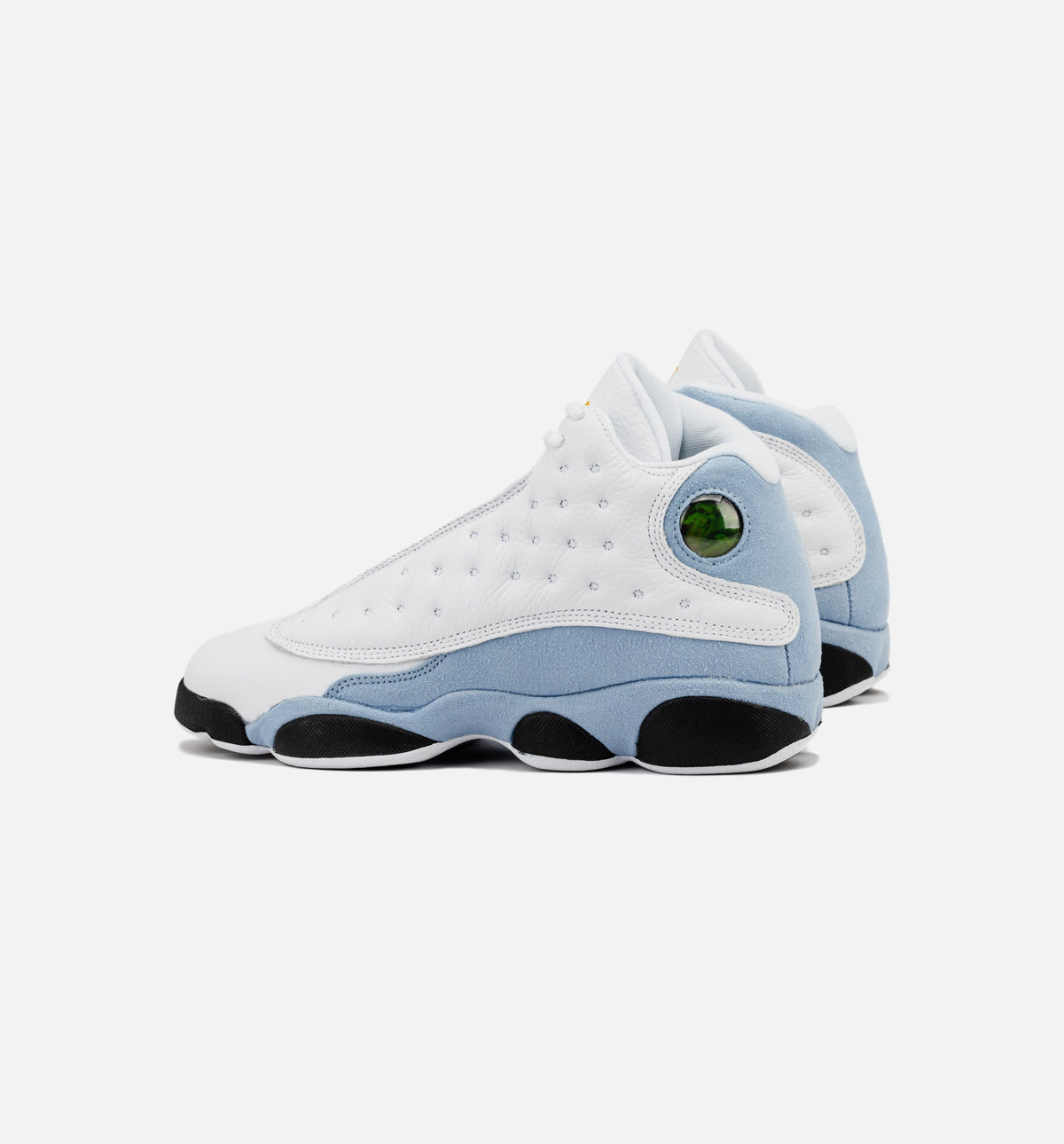 Air Jordan 13 Retro Blue Grey Grade School – White/Blue Grey/Black/Yellow Ochre