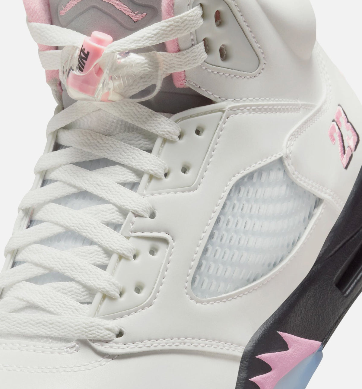 Air Jordan 5 Retro Medium Soft Pink Men's – White/Soft Pink/Black